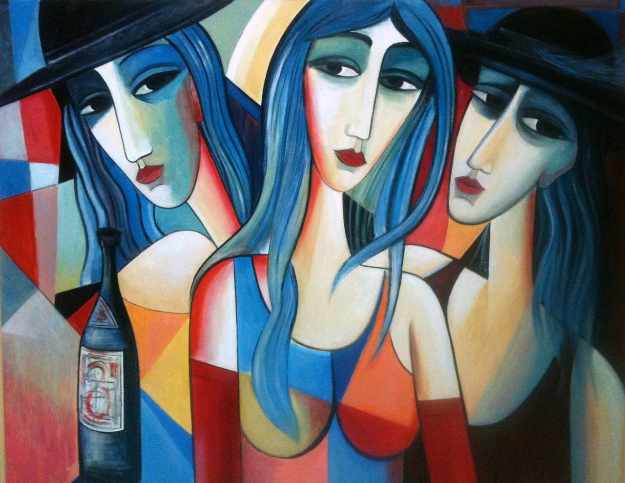 Three ladies — Geladze Coba
